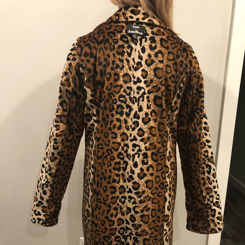 Reverseable Leopard Print Coat - image 2